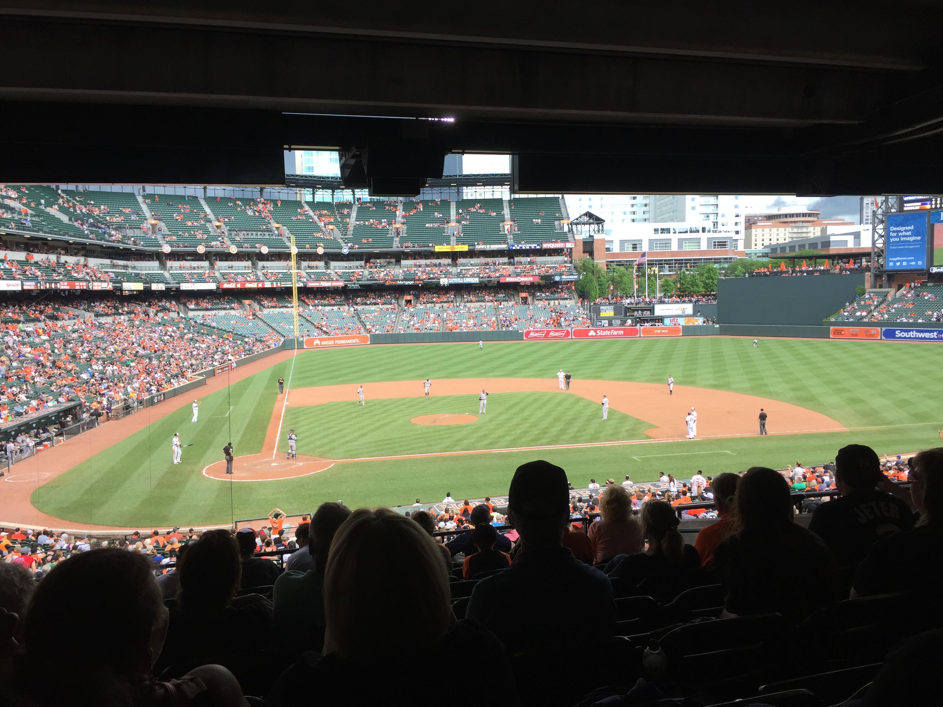 Oriole Park at Camden Yards Section 27 Row 10 Seat 13