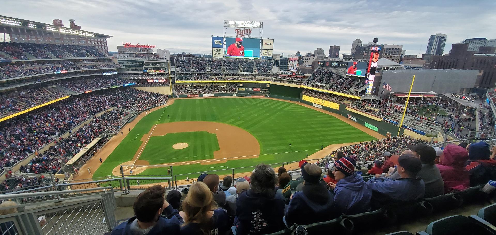 Target Field Section 310 Row 5 Seat 1