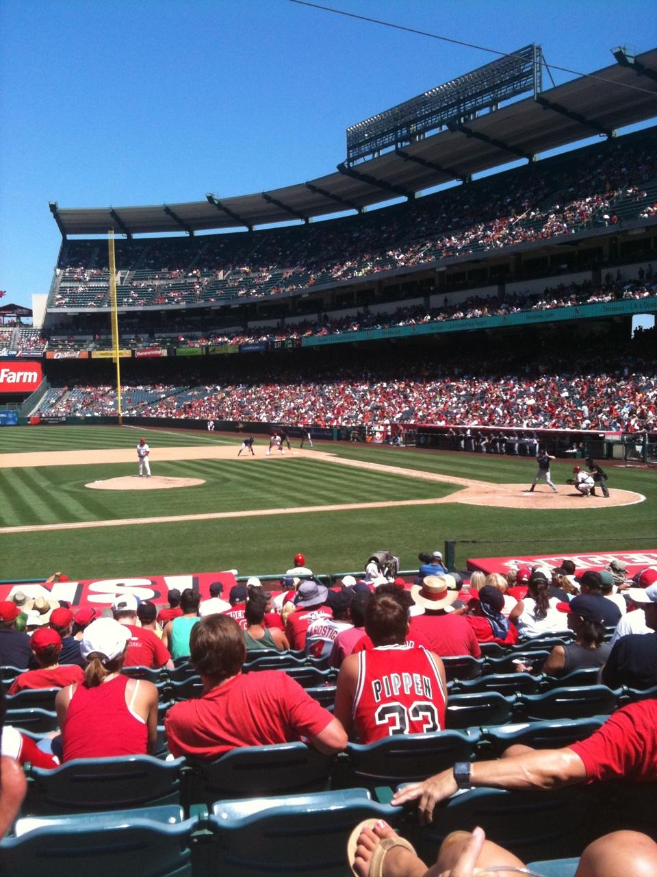 Angel Stadium Section 110 