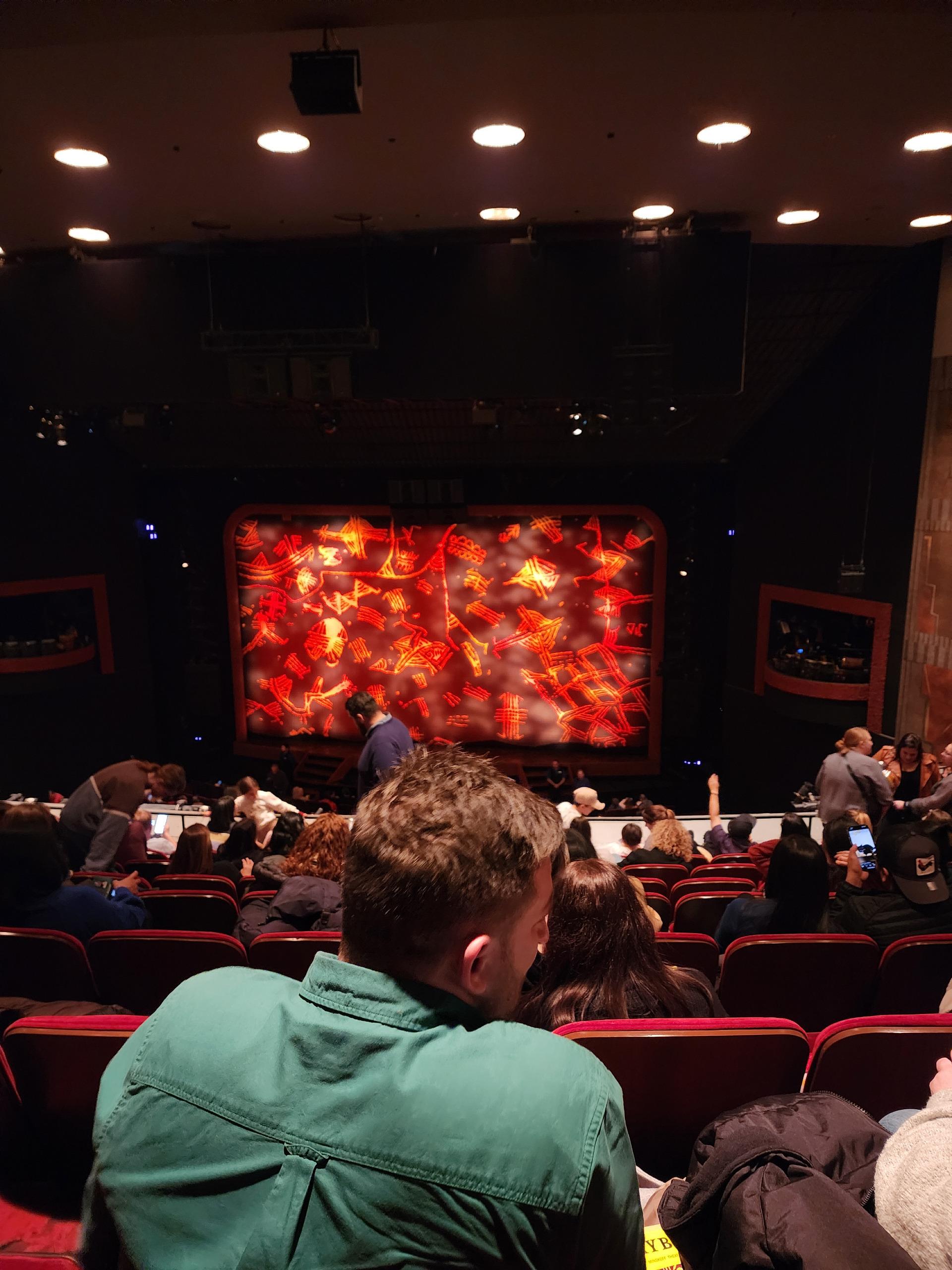 Minskoff Theatre Section Mezzanine Row H Seat 138