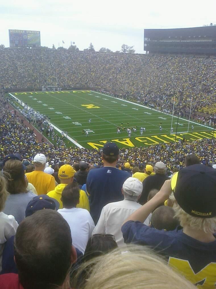 Michigan Stadium Section 38 