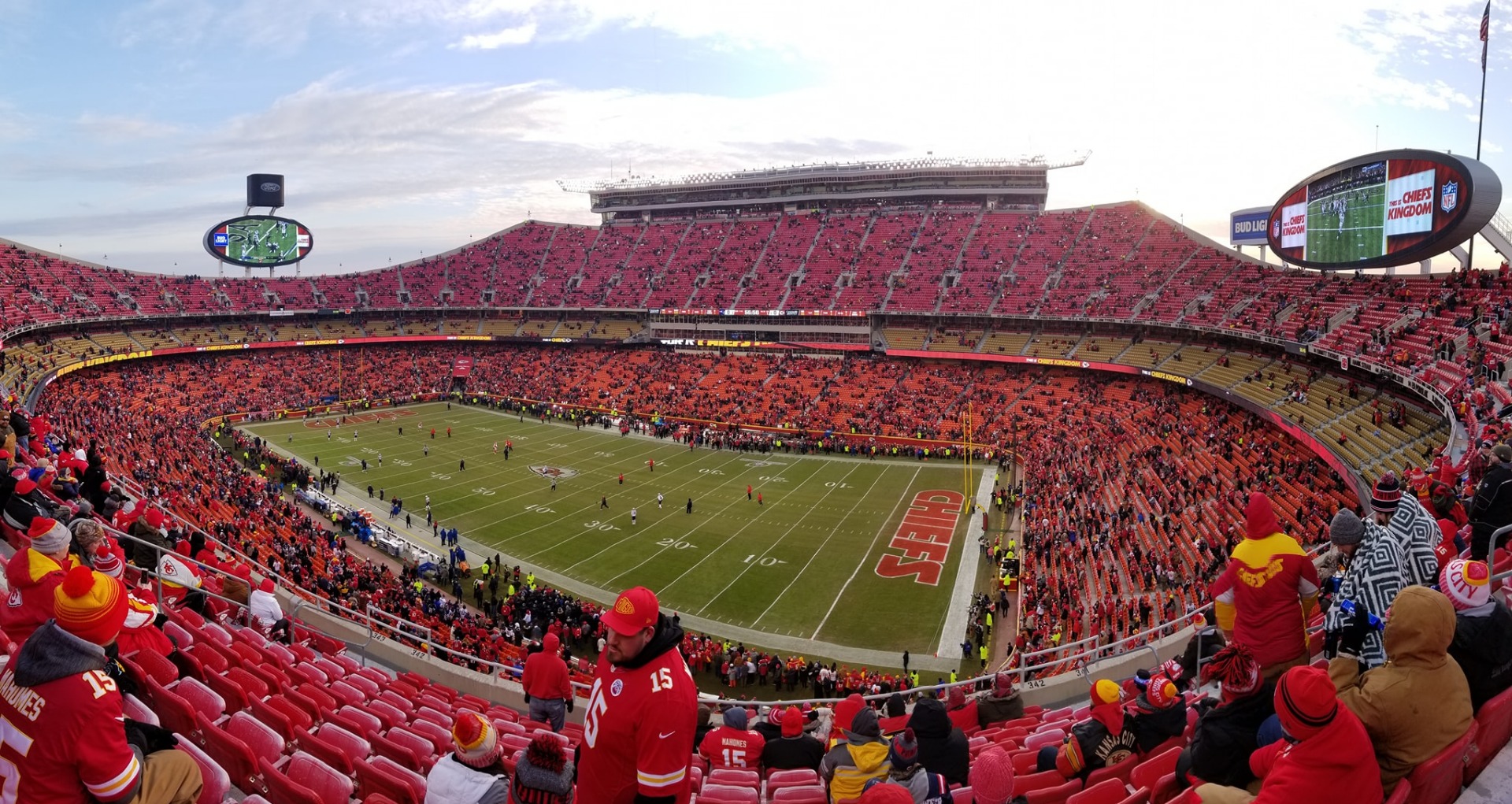 Arrowhead Stadium Section 342 Row 11 Seat 8