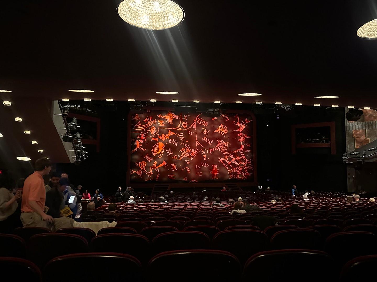Minskoff Theatre Section Orchestra C Row ZZZ Seat 104