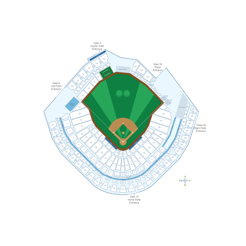 Target Field Seating Chart