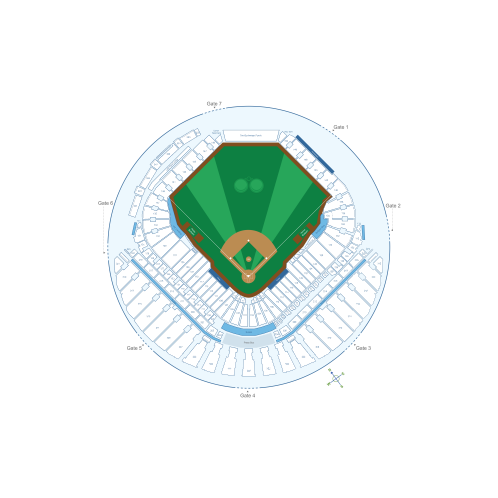 Tropicana Field Seating Chart