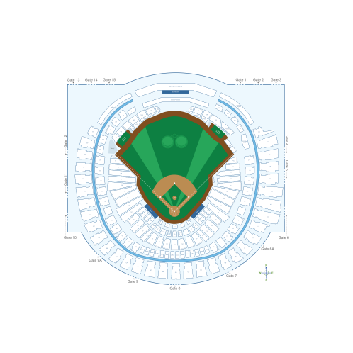 Rogers Centre Seating Chart