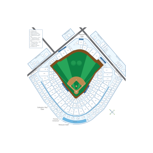 Wrigley Field Seating Chart