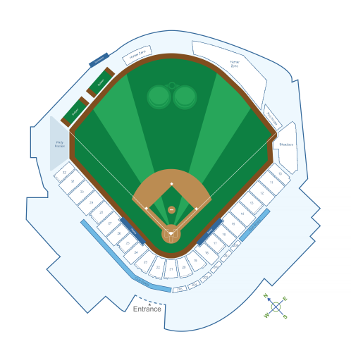 PNC Field, Scranton Seating Chart
