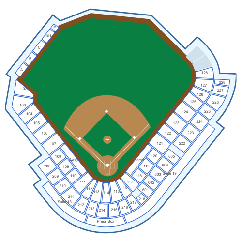 Chukchansi Park Seating Chart