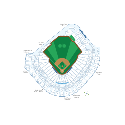 Daikin Park Seating Chart