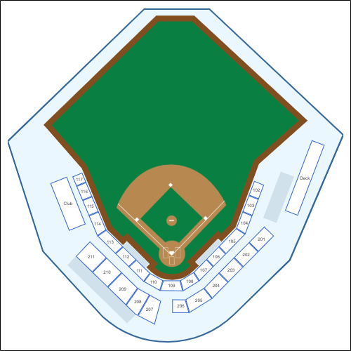 UPMC Park Seating Chart