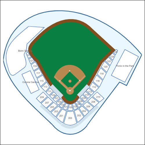 Nelson W. Wolff Municipal Stadium Seating Chart