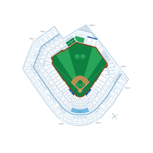 Oriole Park at Camden Yards Seating Chart