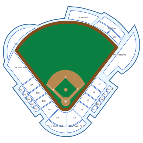 Franklin Field, Wisconsin Seating Chart