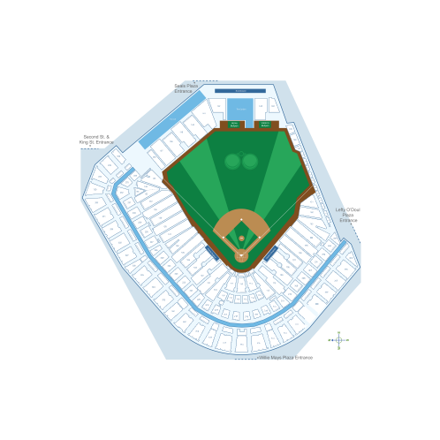 Oracle Park Seating Chart