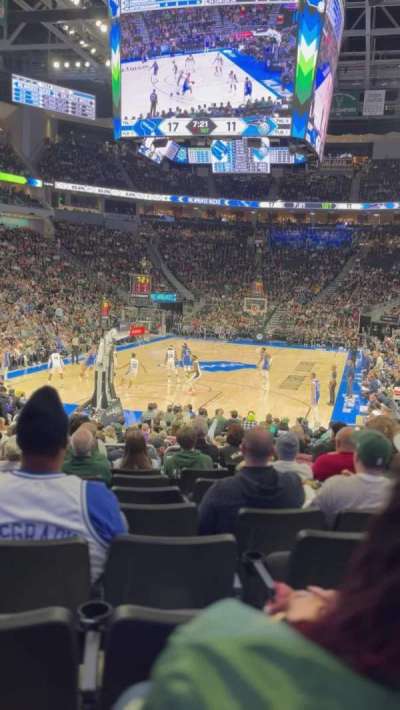 Fiserv Forum section 121