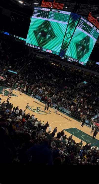 Fiserv Forum section 104