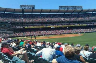 Angel Stadium section 130