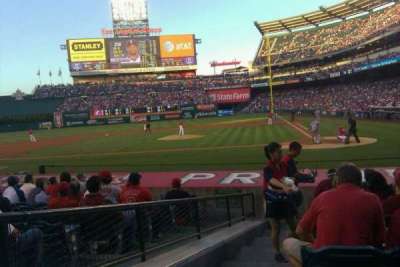 Angel Stadium section 114