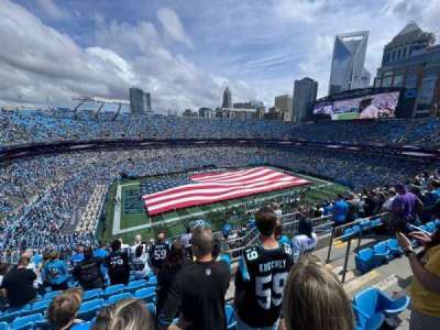 Bank of America Stadium section 545