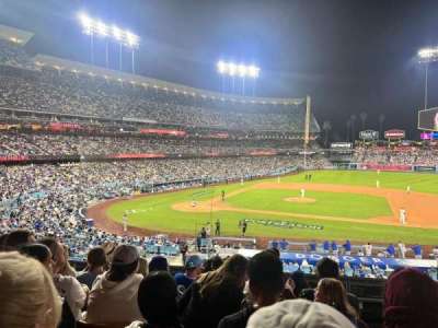 dodger stadium section 130LG