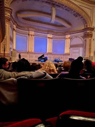 Carnegie Hall section Parquet L