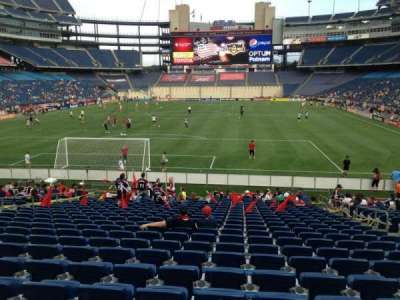 Gillette Stadium section 142