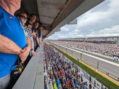 Indianapolis Motor Speedway section Paddock Press Penthouse