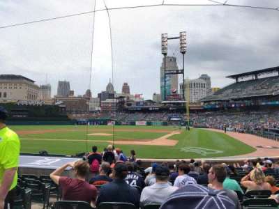 COMERICA PARK section 130