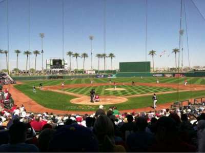 Goodyear Ballpark section 114
