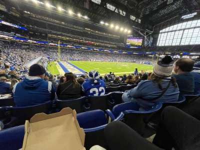 Lucas Oil Stadium section 118