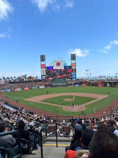 Oracle park section 216