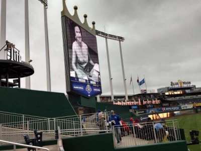 Kauffman Stadium section 104