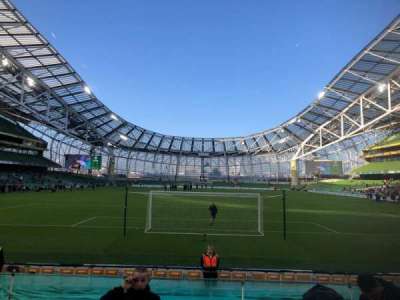 Aviva stadium section 115