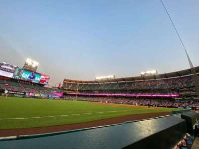 Angel Stadium section 107