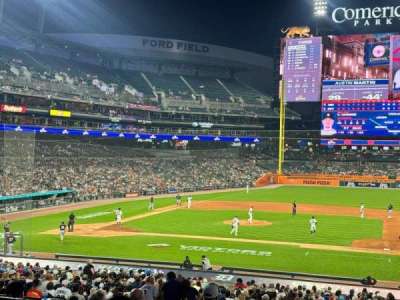 COMERICA PARK section TD121