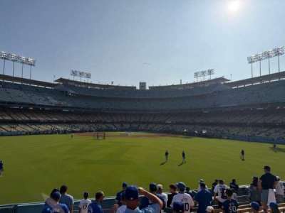 dodger stadium section 313PL
