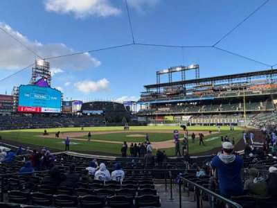 Coors field section 132