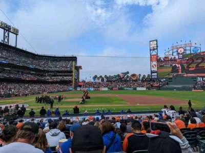 Oracle park section 109