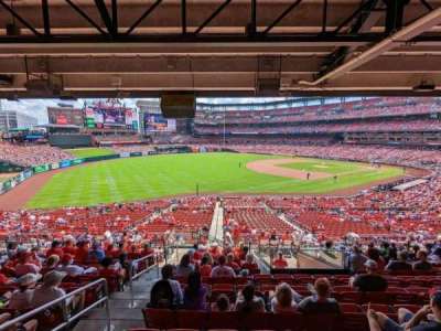 Busch Stadium section Champions Club 9