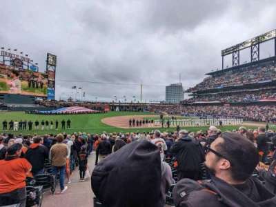 Oracle park section 125