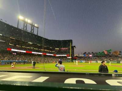 Oracle park section 109