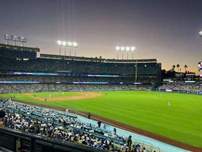 dodger stadium section 160LG