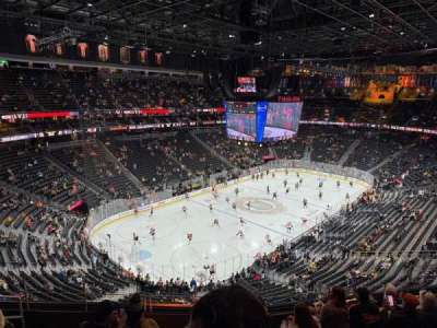 T-mobile Arena section 218