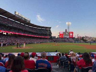 Angel Stadium section 123