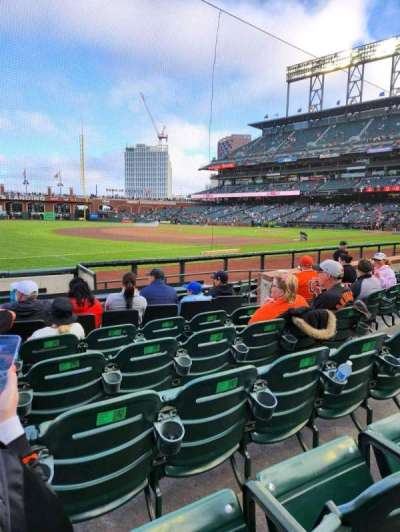 Oracle park section 127