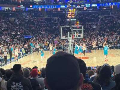 Madison Square garden section 8