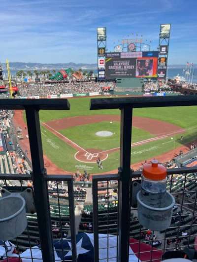 Oracle park section VB314