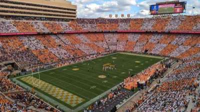 Neyland Stadium section XX4