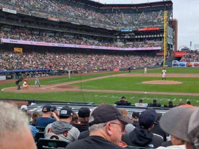Oracle park section 109